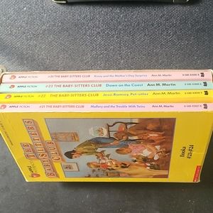 Vintage 1991 Baby-Sitters Club Book Set #21-24